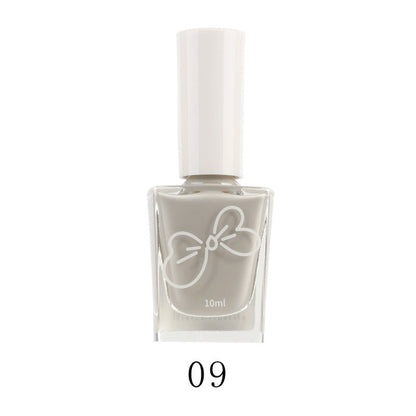 Oily nail polish, no baking, quick drying, non-peelable, non-stripping, safe, cross-border, odorless, nude nail polish for nail salons