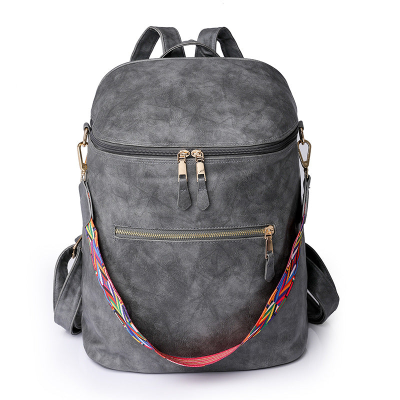 Women's bags wholesale European and American retro PU ladies backpack bucket bag niche design women's bags wholesale 