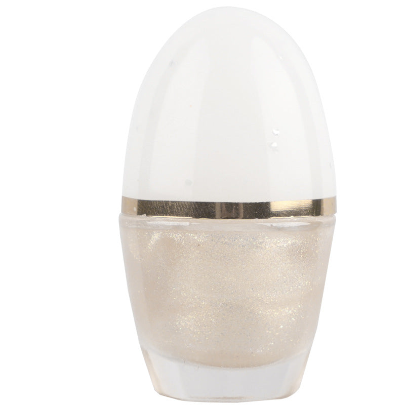 Bei Shijie's new cute internet celebrity small egg bottle oily non-peelable quick-drying long-lasting no-bake nail polish wholesale 