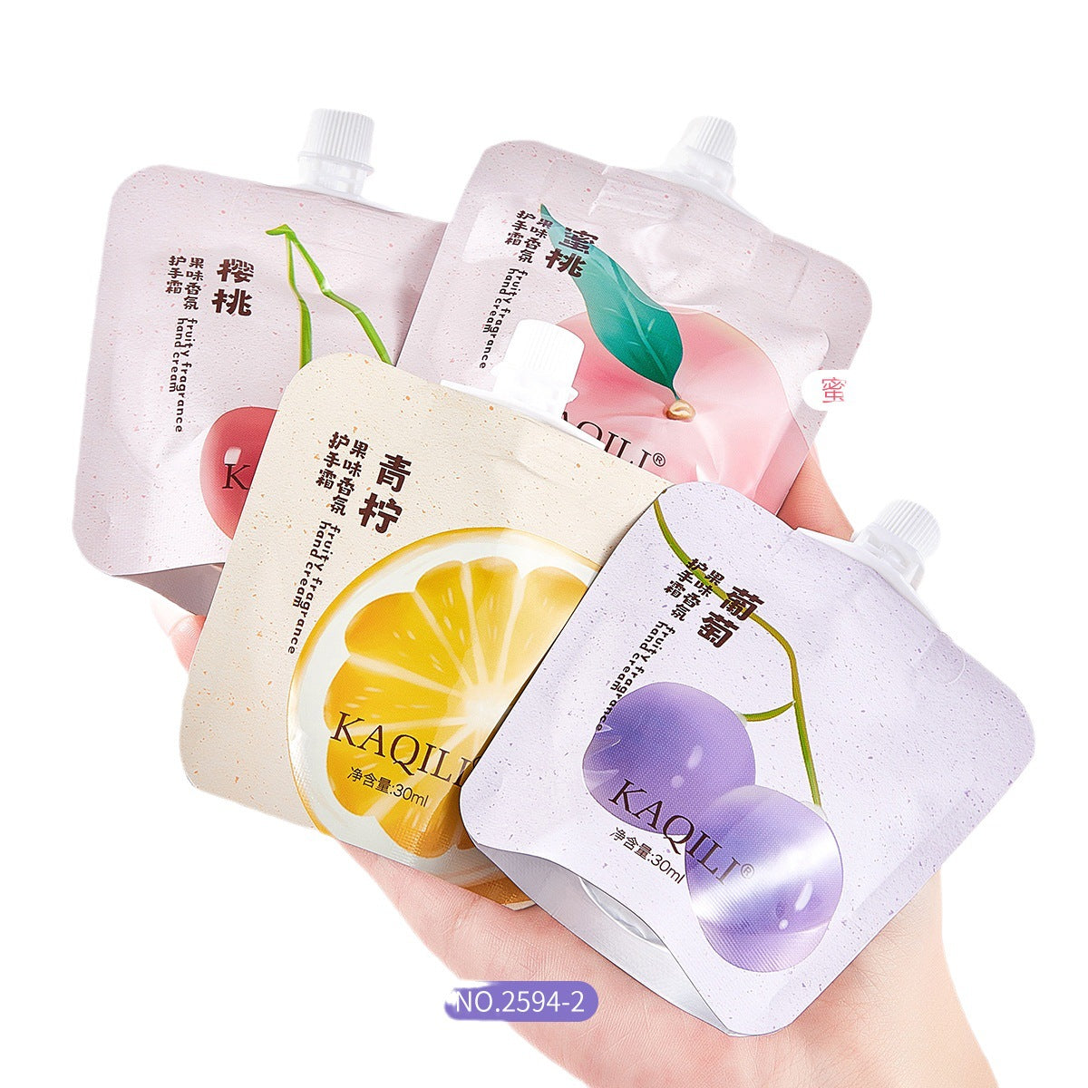 New autumn and winter fruity fragrance hand cream fruit sweetheart peach fresh and elegant natural care non-sticky students