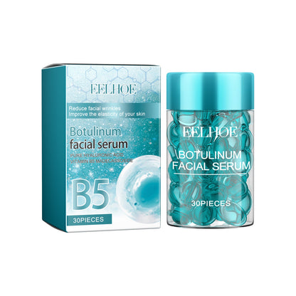 EELHOE B5 facial capsule essence reduces fine lines, forehead wrinkles, sagging, firming, lifting and moisturizing the face 