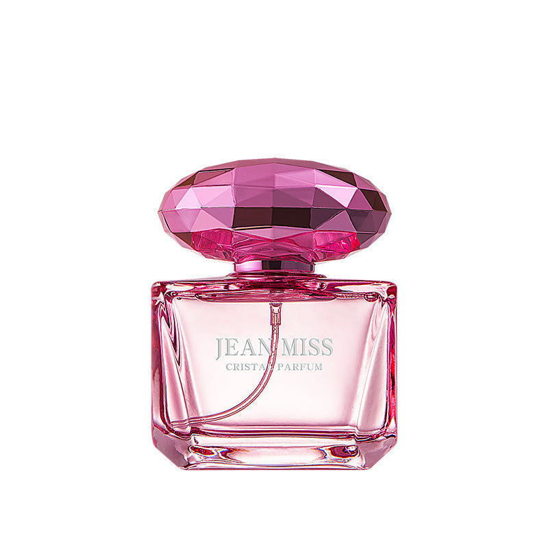 Xiaocheng Yixiang Pink Crystal Women's Perfume Fresh and Natural ជាប់បានយូរ ទឹកអប់ Eau de Toilette សម្រាប់សិស្សានុសិស្ស តម្លៃសមរម្យ អ៊ីនធឺណែត តារាល្បីក្តៅ 50ml 