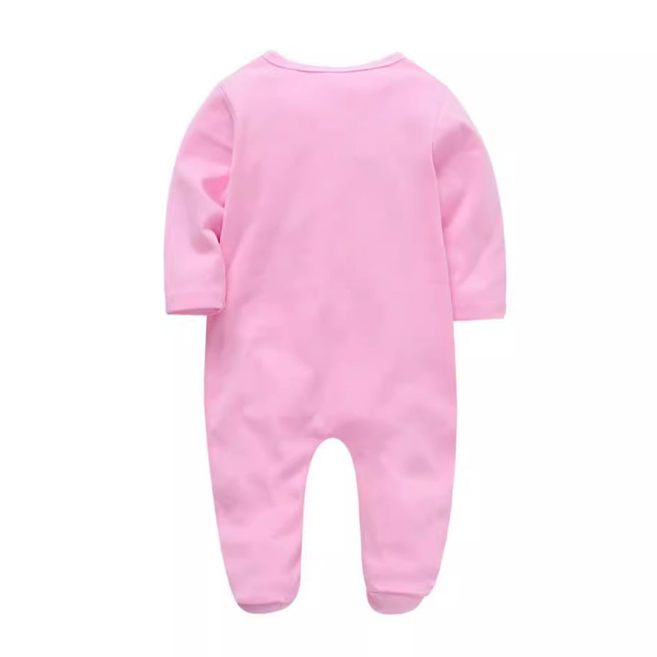 Autumn baby clothes, cartoon baby romper, long-sleeved casual baby jumpsuit, cross-border manufacturers