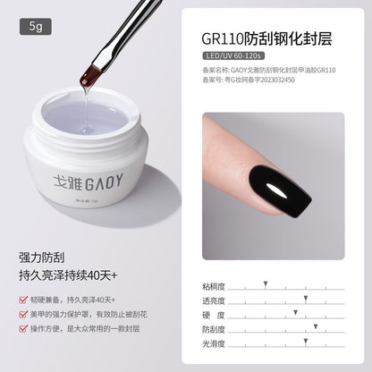 Gaoy Goya Japanese canned construction base glue seal layer adhesive diamond reinforcement extension light therapy shape halo glue functional glue