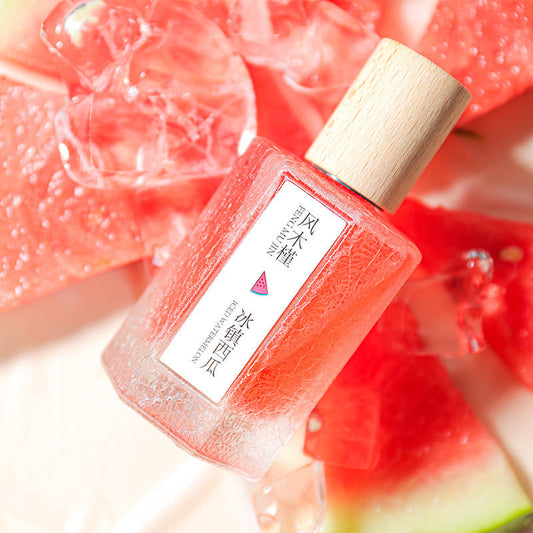 Wind hibiscus iced watermelon perfume for women long-lasting light fragrance fresh and natural smoked peach wholesale ice crack perfume