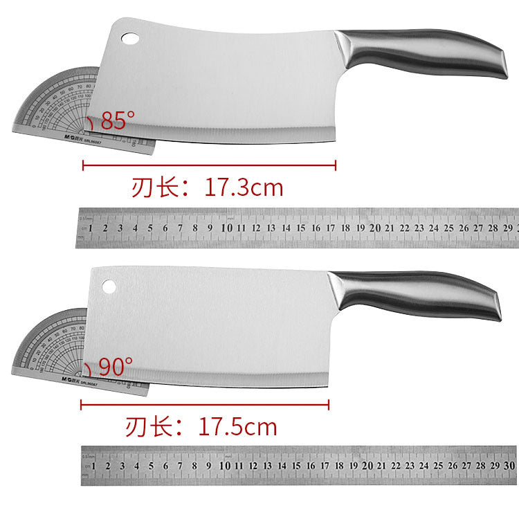 Stainless steel bone chopping knife running rivers and lakes bone chopping knife chopping knife household kitchen knife chef knife fruit knife tool