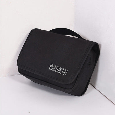 Travel waterproof cationic hook toiletry bag large home bathroom cosmetics storage hanging bag beauty makeup storage bag 