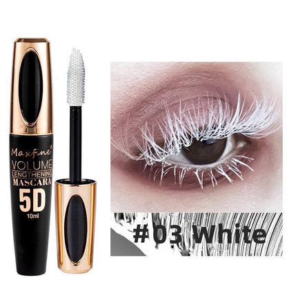 Cross-border makeup MAXFINE 5D mascara set wholesale waterproof and sweat-proof non-smudged lengthening primer in multiple colors