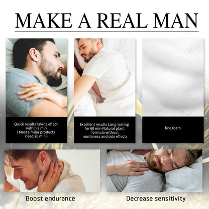 North Moon Men's Care Soap Men's Body Moisturizing Exercise Enhance Vitality Endurance 