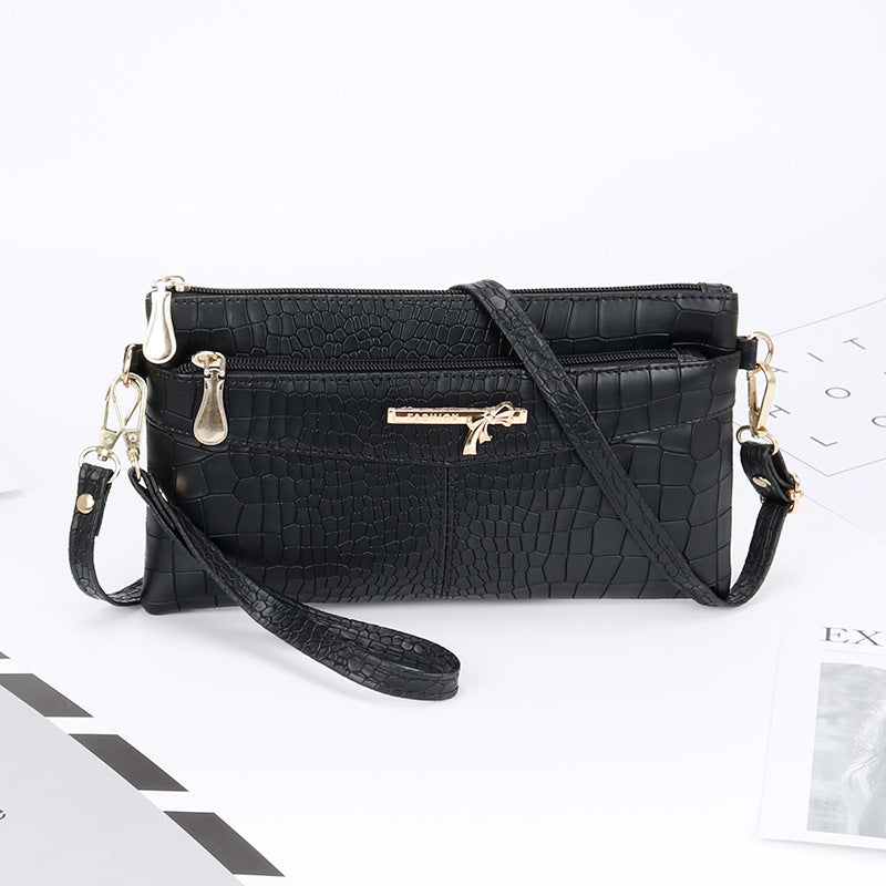 Fashion messenger bag new style shoulder bag 2024 Korean version women's bag versatile handbag casual ladies mother small shoulder bag 