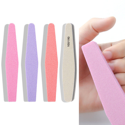 Nail art sponge rubbing high elastic cotton waterproof sponge nail file carving grinding strip sponge sand strip nail art manicure tool