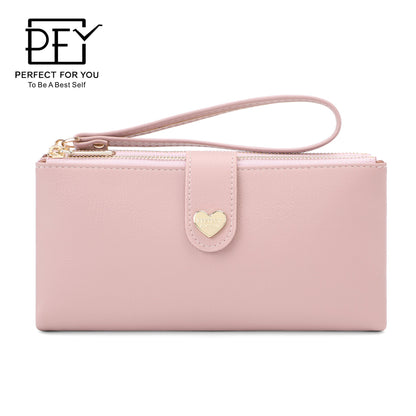 Perfect For You New Women's Long Coin Purse Coin Wallet Simple Small Wallet Women's Bag 