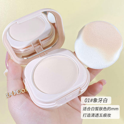 Domestic NOVO setting honey powder cake silky ការតុបតែងមុខ matte concealer ការគ្រប់គ្រងប្រេងមិនជ្រាបទឹក ម្សៅផាត់មិនលុបស្ងួត និងសើម