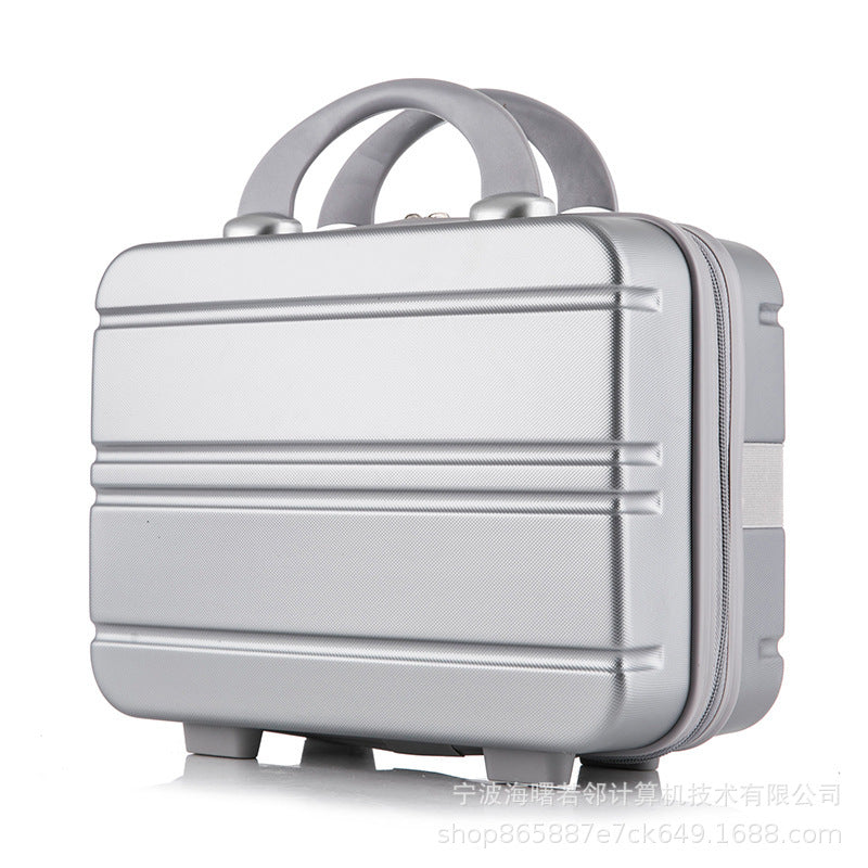 2024 new mother and child box large capacity cosmetic box female small travel suitcase storage bag 14 inch mini suitcase 