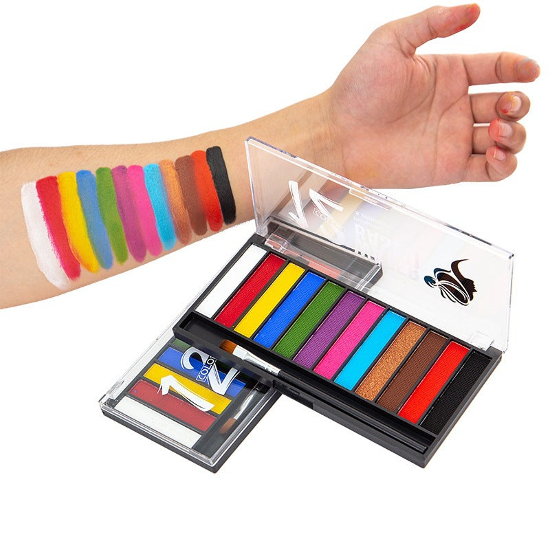 Body painting pigments, water-soluble body paint, oil-soluble body paint, body paint, cross-border paint, carry with you 