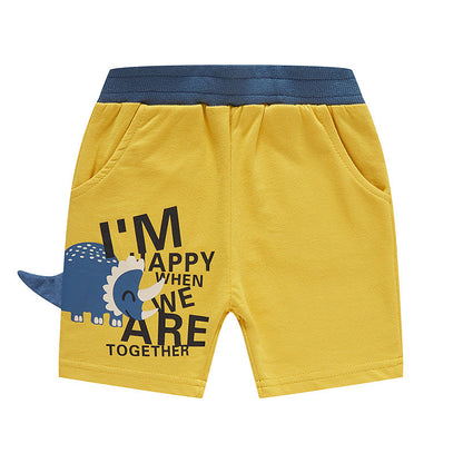 Children's clothing children's shorts summer boys shorts thin Korean cotton trendy cartoon pants for babies