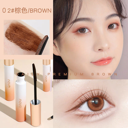 NOVO eyelash curling primer styling cream long thick curling mascara quick drying styling waterproof no smudging 