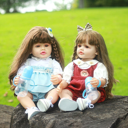 58CM simulation doll baby reborn doll girl toy dress up amazon ebay cross-border supply hot