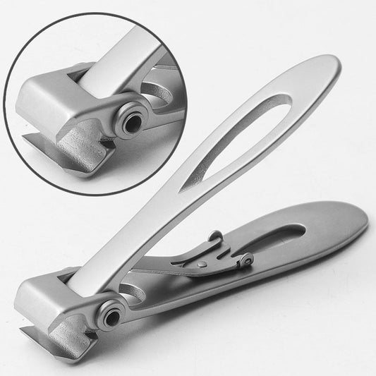 Flat-nose pliers, large opening nail clippers, stainless steel nail clippers, large single nail clippers, nail clippers, nail file