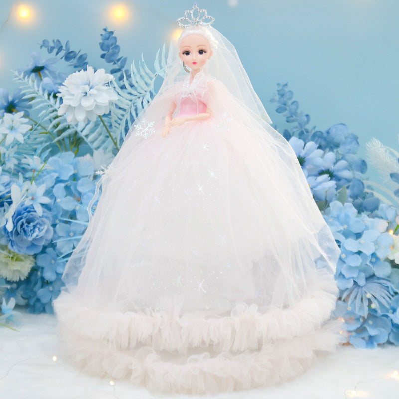 New 50CM wedding dress Yade Barbie doll doll creative vinyl princess girl gift children's toy