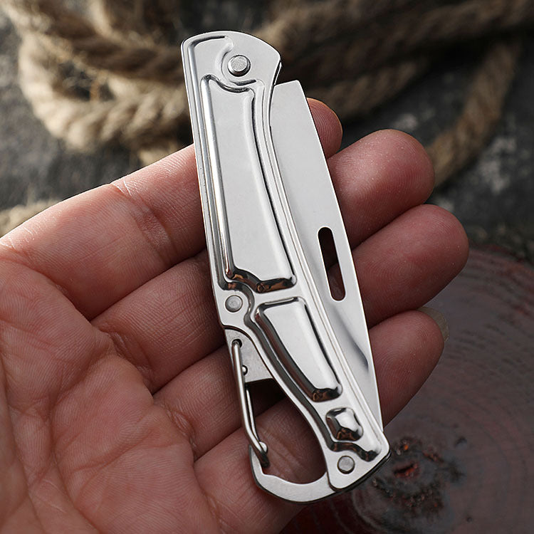 New mini outdoor folding knife stainless steel camping knife portable fruit knife