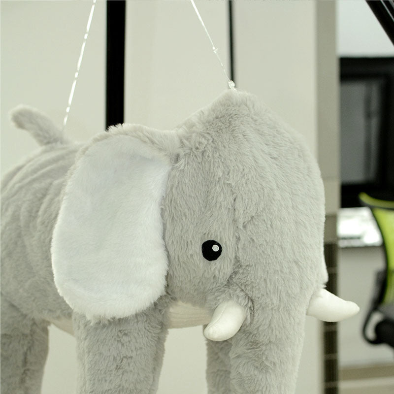 Cross-border new simulation elephant plush toy animal toys children's gifts cute plush toys spot wholesale