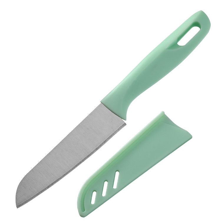 Stainless steel fruit knife kitchen knife Nordic color portable peeler household fruit knife gift knife