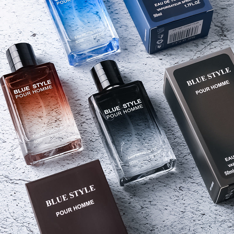 Men's cologne lasting fragrance blue fragrance wardrobe earth perfume wilderness boys special long-lasting light fragrance