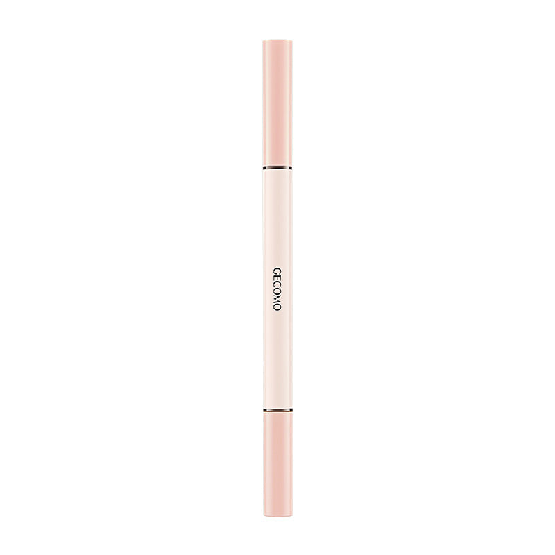 GECOMO three-dimensional star eyes double-headed pen three-dimensional highlight silkworm brightening shadow makeup waterproof silkworm pen wholesale