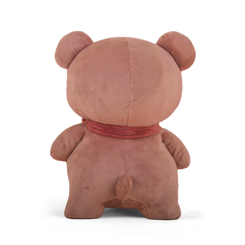 New self-designed super cute little bear cute short plush toy animal bear plush doll doll