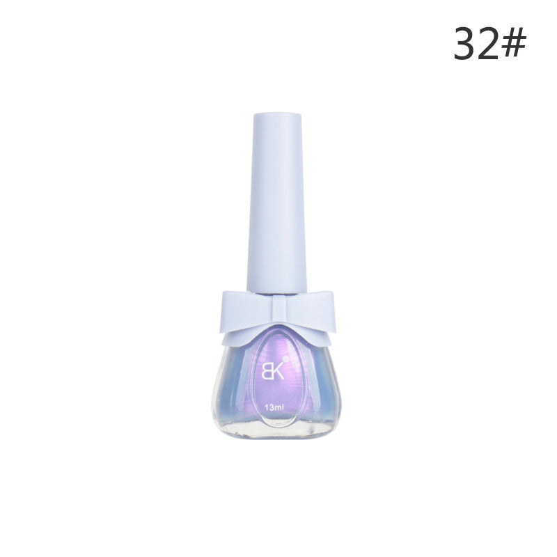 Water-based nail polish no baking quick drying tearable set nude transparent odorless long-lasting peelable cross-border nail polish