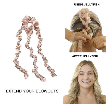 New jellyfish shape Jellyfish heat-free curling iron sleeping braid curling iron hair ring curling artifact