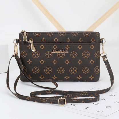 2024 new mother's women's bag shoulder bag fashion messenger bag ladies simple handbag Korean version women's small square bag 