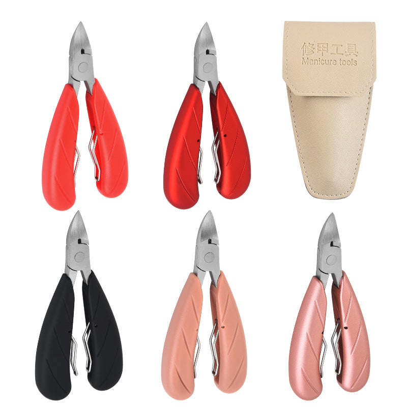 Hawkbill pliers nail groove nail scissors set to cut thick toenails and cut groove nails beauty pliers pedicure tools ingrown nail pliers