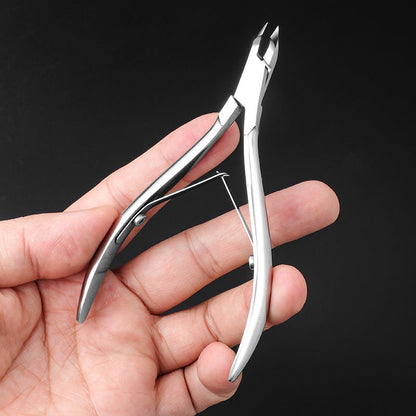 Professional high-end customized version D07-X dead skin scissors double fork dead skin pliers Vietnamese craft easy to cut dead skin barb scissors