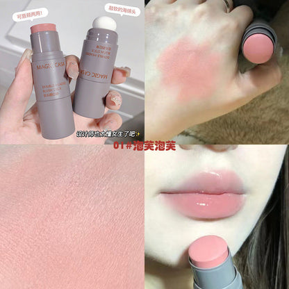 MAGIC CSAS double-headed sponge single-color blush cream holds color naturally expands and contracts rouge blush cross-border