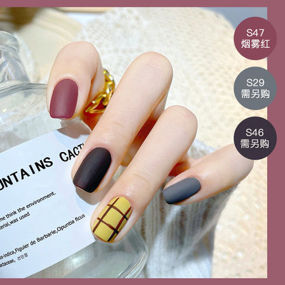 Maxfine new matte nail polish can be peeled off without baking water-based matte nail polish manicure natural air drying