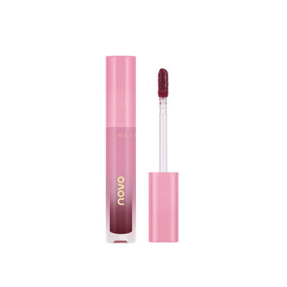 NOVO mirror lip glaze female student style water mist glass water light does not fade and does not stick to the cup niche brand lipstick wholesale 