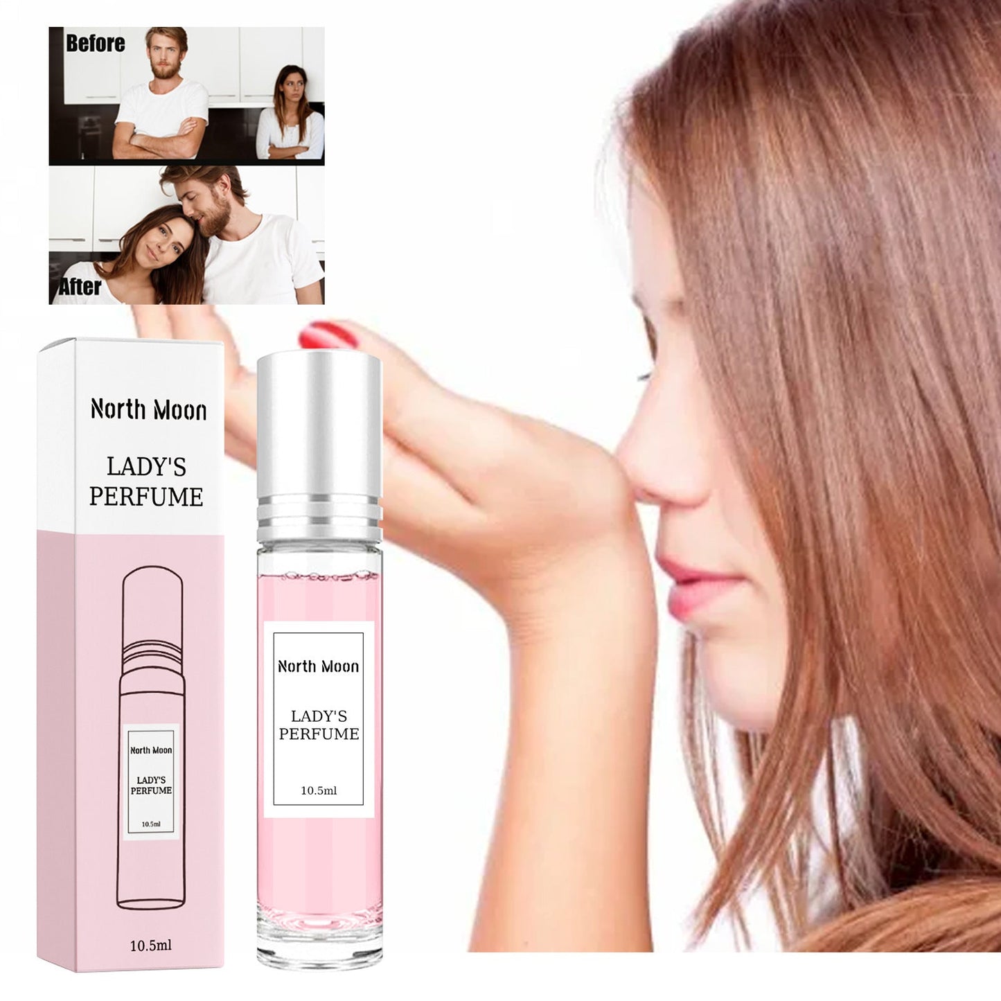 North Moon women's perfume is natural and fresh, with a lasting fragrance, refreshing and long-lasting dating niche perfume for women 