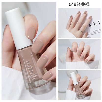 Fairy Tale Nail Polish New Style No-bake Quick-drying Long-lasting Polish Polish Transparent Nail Art Tear-off Nail Polish Wholesale