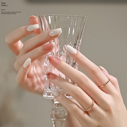 KaSi ice transparent nude nail polish 2024 new summer popular jade jelly transparent pink nail art