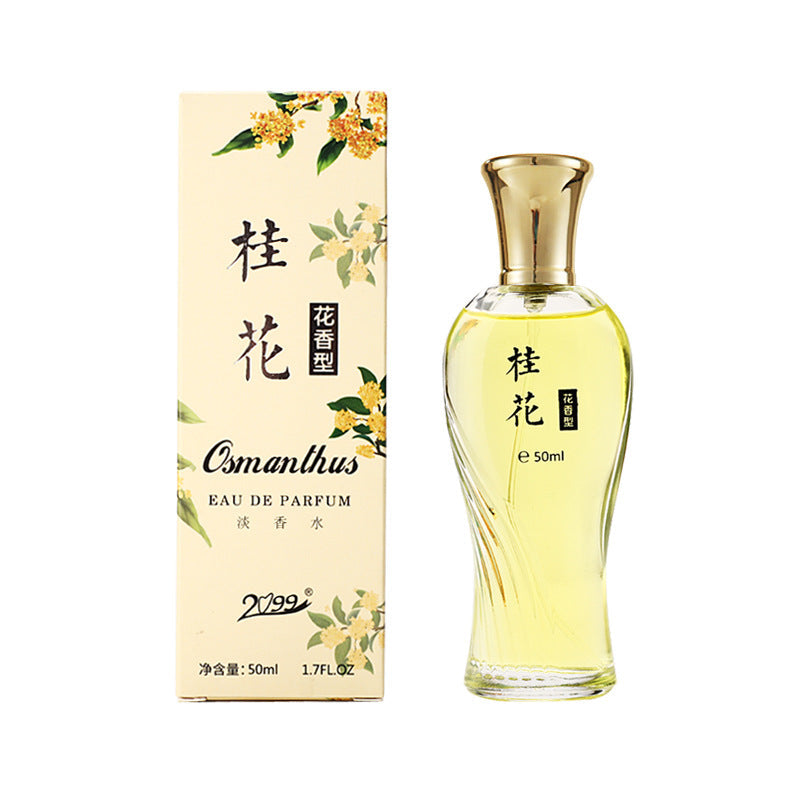 2099 Rose Osmanthus Yellow Horn Orchid Jasmine Fragrance Perfume for Women Long-lasting Light Fragrance Fresh and Natural Student Wholesale 