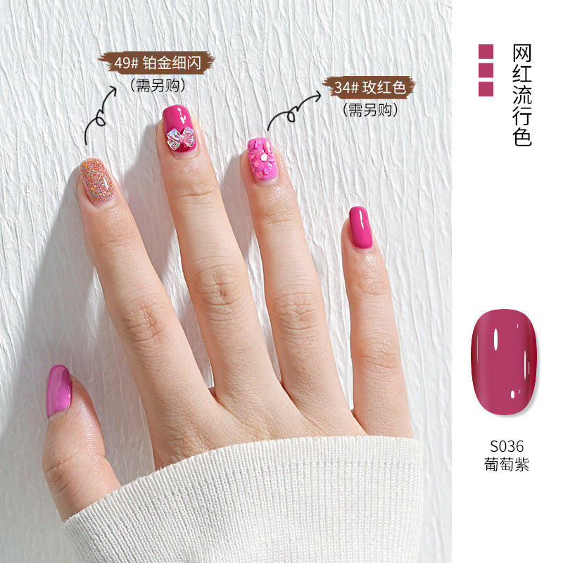 2024 new nail art phototherapy gel nail polish gel summer whitening new color nail polish gel base gel dedicated to nail salons