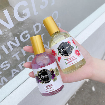 Shimang grape peach women's perfume long-lasting light fragrance natural fresh floral and fruity fragrance Douyin same style 100ml