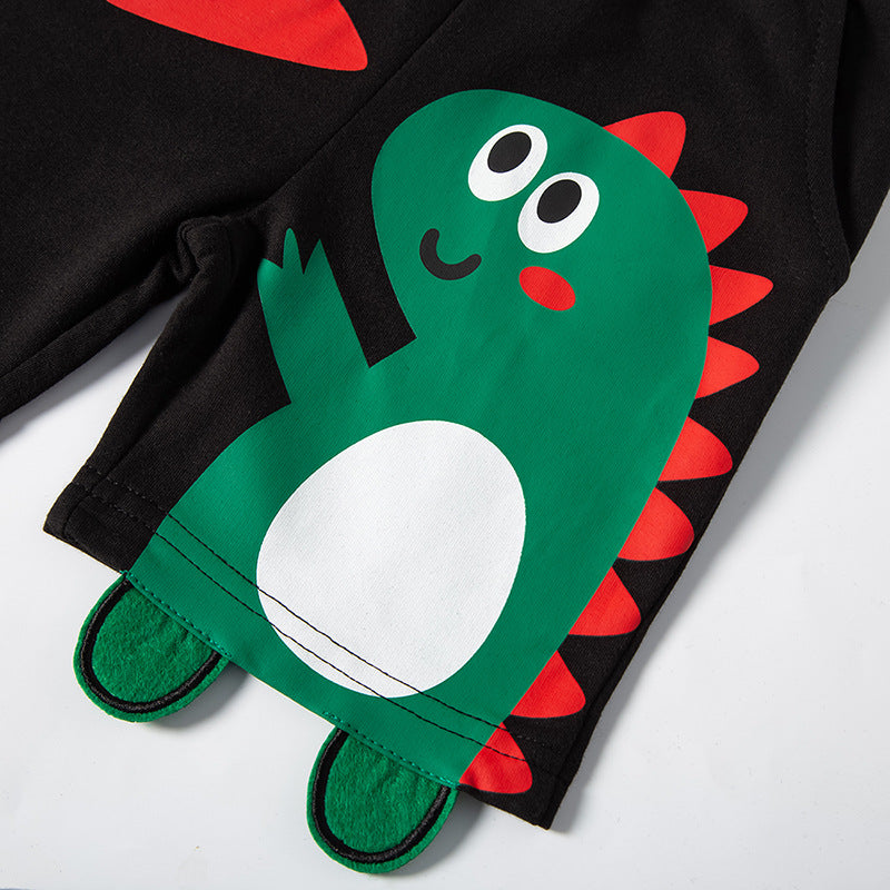 be top children's clothing children's shorts baby summer clothing three-dimensional dinosaur children's clothing shorts boys pants children's pants