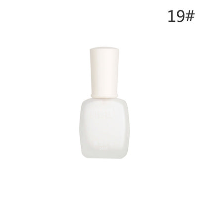 New Bei Shijie matte fashion nail polish oily non-peelable matte frosted velvet new autumn and winter popular 14ml 