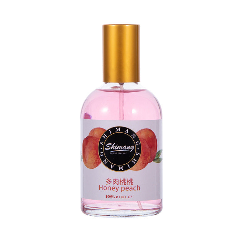 Shimang grape peach women's perfume long-lasting light fragrance natural fresh floral and fruity fragrance Douyin same style 100ml