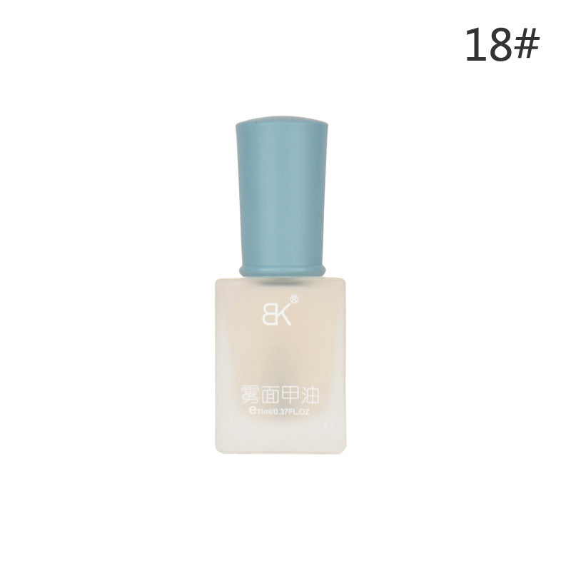 bk2024 summer fashion matte matte oily nail polish no baking long-lasting not easy to fall off can not be peeled frosted wholesale