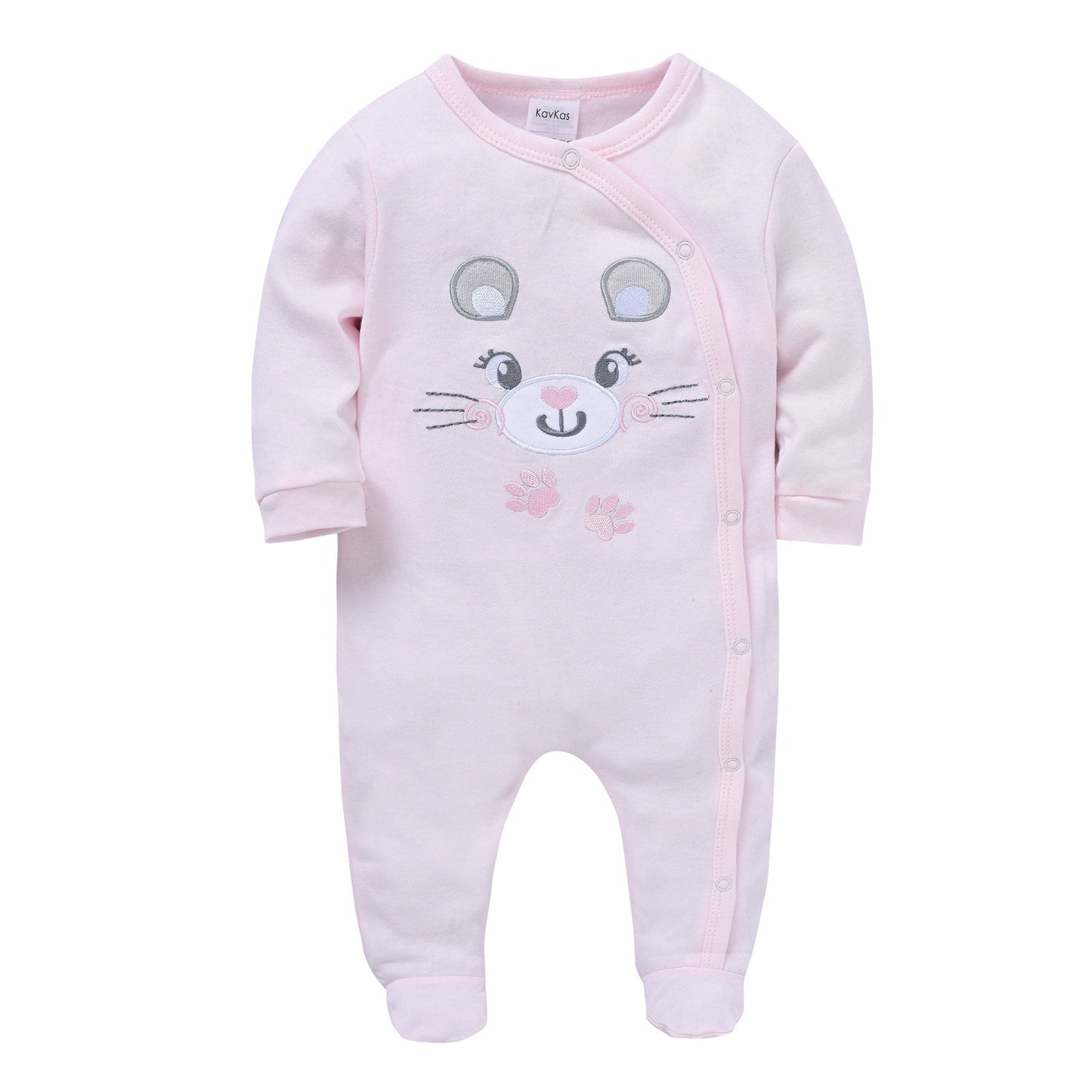 Autumn baby clothes, cartoon baby romper, long-sleeved casual baby jumpsuit, cross-border manufacturers