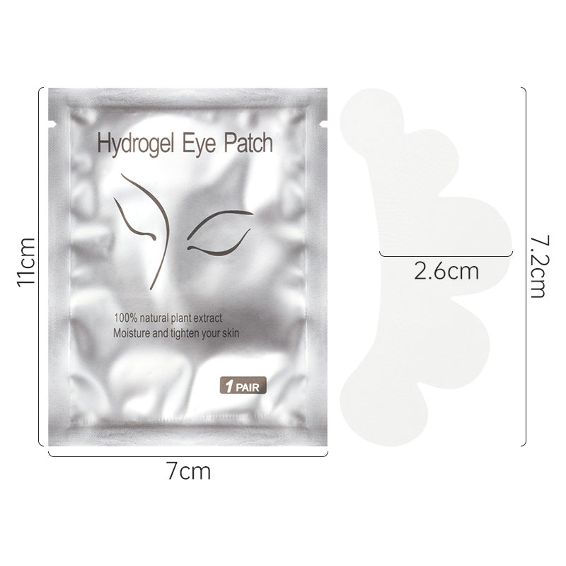 Wholesale grafted eyelash isolation eye patch cloud-shaped isolation lower eyelash spacer non-woven hydrogel spacer